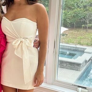 French Connection strapless mini